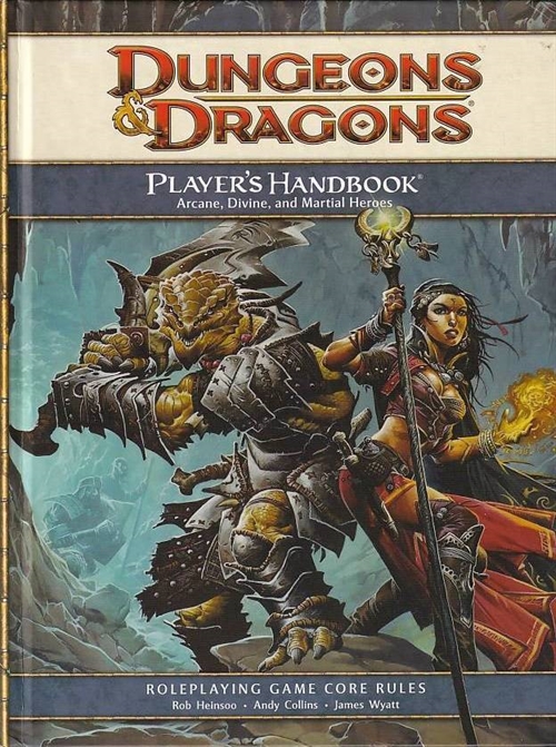 Dungeons & Dragons 4th - Players Handbook (Genbrug)